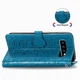 Чехол Embossed Cat and Dog для Samsung Galaxy S10 / G973 книжка кожа PU с визитницей голубой - изображение 3