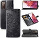 Чехол Vintage для Samsung Galaxy S20 FE / G780 книжка кожа PU с визитницей черный - изображение 1