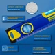 Рівень S&R 400 мм, 3 капсули, магнітний (423032040) - зображення 4