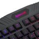 Клавіатура Redragon Harpe 2 Black USB мембранне RGB підсвічування, підставка під зап'ястя (77484) - зображення 3