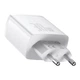 Зарядний пристрій Baseus Compact Quick Charger 2U+C 30W White (CCXJ-E02) - изображение 4