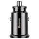 Автомобільний зарядний пристрій Baseus Small Rice Grain 3.1А Black (CCALL-ML01) - изображение 2