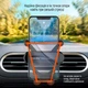 Автотримач для телефону ColorWay Metallic Gravity Sensor Holder Black - изображение 7