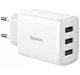 Зарядний пристрій Baseus Compact Charger 3U 17W White (CCXJ020102) - изображение 1