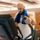 Дорожній спортивний рушник Love You з мікрофібри з чохлом Синій 50х90 - изображение 2
