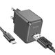 Мережевий зарядний пристрій Hoco Type-C cable Ocean single port charger CS11A 1USB 2.1A/10.5W Чорний - зображення 1