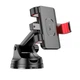 Держатель HOCO Dragon automatic clamping Car holder H22 (center console) черный - изображение 5