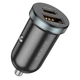 Адаптер автомобильный Borofone Scenery dual port BZ22 1хUSB/1хType-C 30W/3A PD/Q Черный - изображение 3