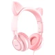 Навушники HOCO W36 Cat ear Рожевий - изображение 1