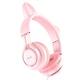 Навушники HOCO W36 Cat ear Рожевий - изображение 3