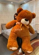 Мягкая игрушка BigMishki плюшевый мишка Ветли 160 см коричневый - изображение 2