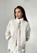 Женский теплый жилет из эко кожи KML 0027 XL (50-52) Белый ( 0027/2 C ) - изображение 4