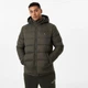 Куртка Jack Wills Kershaw Hooded Puffer Jacket Dark Khaki, L (48) (11863803) - зображення 1