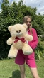 М'яка іграшка BigMishki плюшевий ведмедик Томмі 65 Бежевий - зображення 1