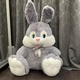 Мягкая игрушка BigMishki плюшевый зайка 130 см Серый - изображение 2