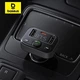 Автомобильный FM-трансмиттер Baseus S-09 Lite Bluetooth 5.3 Type-C + 2 USB 18 Вт ресивер, модулятор black (6932172643447) - изображение 12