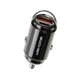 Адаптер в прикуриватель Wekome WP-C38 mini PD 20W 1USB/1Type-C Серый - изображение 1