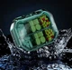 Таблетница на 6 ячеек 6-Cell Eco Pill Box Green, органайзер для таблеток, чехол для хранения таблеток, контейнер для лекарств Chansin (73101228) - изображение 2