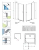Душевая кабина RADAWAY Torrenta DWJ 110 L (131940-01-01) - изображение 3