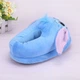 Комнатные тапочки кигуруми Kigurumi Стич мягкие плюшевые тапки 35-40 Синие - изображение 2