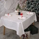 Скатерть Edelvika Снежинки 150х180 см (247-23/00) (2100000630707) - изображение 2