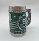 Кухоль Гаррі Поттер факультет Слизерин об'єм 500 мл Slytherin Harry Potter Hogwarts 500 мл - зображення 4