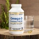 Жирные кислоты California Gold Nutrition Омега-3 рыбий жир премиального качества, Omega-3 Premium Fish Oil, 240 рыбно-желатиновых капсул (599141) - изображение 2