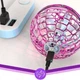 Летающий шар спиннер светящийся FlyNova pro Gyrosphere игрушка мяч бумеранг 95 мм Красный - изображение 4