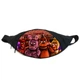 Поясная сумка бананка ФНАФ Аниматроники (GB-FNAF 5 ночей с Фредди 09) Gear Bag черная - изображение 1