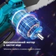 Аккумуляторная цепная мини пила 6 дюймов Mini Chainsaw TX24 шина 15 см ручная электропила веткорез с двумя АКБ - изображение 3