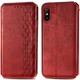 Шкіряний чохол книжка GETMAN Cubic (PU) для Xiaomi Redmi 9A Червоний - зображення 5