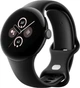 Смарт-часы Google Pixel Watch 2 Matte Black Aluminum Case / Obsidian Active Band - изображение 1