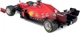 Колекційна модель Bburago Ferrari Scuderia F1-75 NO.16 із металу (масштаб 1:43) red - зображення 2