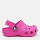 Chodaki dziecięce dla dziewczynki Crocs Classic Clog T 206990-6UB-C9 25-26 Różowe (196265216109) - obraz 1