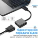 Адаптер, конвертер цифрового видеосигнала с DisplayPort на аналоговый VGA Addap DP2VGA-01, Full HD 1080P (0298) - изображение 7