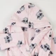 Детский махровый халат Flamingo 883-910 128 см Розовый/Raccoon (4829960177401) - изображение 2