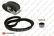 Комплект ГРМ EUROREPAR 1611253680 Audi A4, A6; Volkswagen Passat 03L109244D, 058109119B, 058109119C - зображення 1