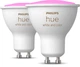 Лампа розумна Philips Hue GU10 5.7W 2000K-6500K RGB 2 шт. (929001953112) - зображення 2