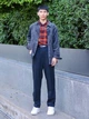 Куртка демисезонная мужская Uniqlo 218988021 L Серая (1159792923) - изображение 10