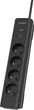 Filtry sieciowe Philips SPN7040BA/60 4 gniazda 2 m Szary (Phil-SPN7040BA/60) - obraz 1