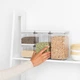 Набор емкостей для хранения сыпучих продуктов Brabantia Tasty+ из 4 шт светло-серый 122569 (00801054) - изображение 4