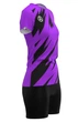 Форма волейбольная женская RIGO RAPTOR Black-Violet XL - изображение 4