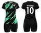 Форма волейбольна жіноча RIGO RAPTOR Turquoise-Black XL - зображення 2