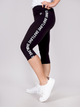 Legginsy damskie krótkie Yoclub ULD-0009K-A100 L Czarne (5904921610353) - obraz 1