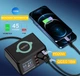 Беспроводная зарядная док-станция 9в1 Asometech WLX-X9 100W с 8 USB-портами, черный (71531045) - изображение 4