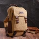 Чоловічий рюкзак з тканини Vintage 22171 - зображення 2