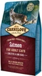 Сухой корм для взрослых кошек с чувствительным пищеварением Carnilove Salmon Sensitive & Long Hair 2 кг (8595602512287) - изображение 1