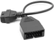 Диагностический переходник для автосканеров ОЕМ GM12 (OBD-1 12 pin) - OBD-2 16 pin (Lanos, Daewoo, Sens, ВАЗ, Таврия, Славута) - изображение 2