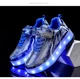 Роликовые кроссовки для мальчиков с LED подсветкой синие на 2-х колёсах (LR 1285) 31(19,5см) - изображение 5