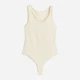 Боди-майка женская H&M A2211-1164793 S Светло-бежевая (hm04526987964) - изображение 1